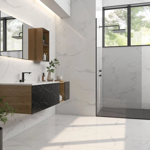 KLPR3741 Marmor Klinker Statuarietto Vit Blank 90x90 cm (7)-485x485 2